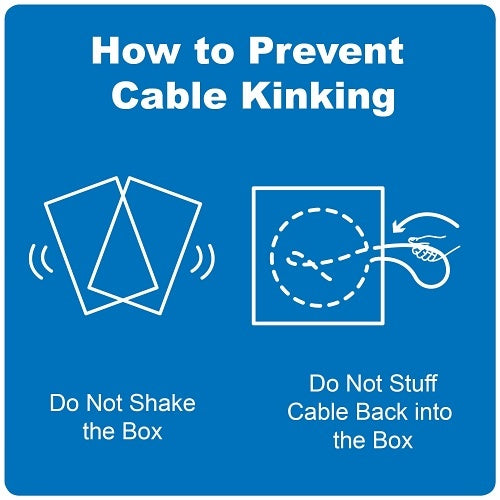 ICC ICCABR6EBL CAT6e CMR Riser 23AWG 100% Solid Pure Copper Unshielded Bulk Ethernet Cable, UTP, PoE++, 600 MHz, UL Certified, 1000' Reelex Pull Box, Blue