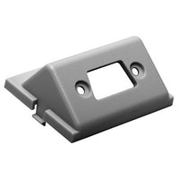 Hubbell IMBDSA15GY iStation Modules, Angled, D-Sub, Unloaded, 1.5U, Gray