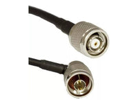 AccelTex ATS-00404 240 Series Right Angle N-Style Plug to RPTNC Plug 5 ft Cable Assembly