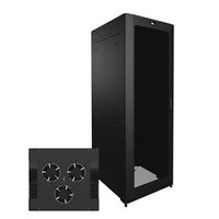 Middle Atlantic SNE30H-4536-A1 SNE Series Hybrid Top Active Ventilation Rack, 36" Deep, 45 RU