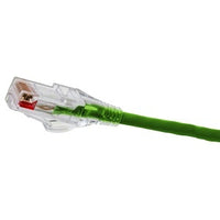 Hubbell HCL6GN30 NextSpeed CAT6 Slim Patch Cable, Low Outer Diameter, 30', Green