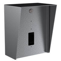 Pedestal Pro 810HOU-ALCY-01-304 8" x 10" Portrait Stainless Housing fits Alocity F3D100 Intercom.