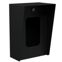 Pedestal Pro 812HOU-AIPH-05-CRS 8" x 12" Portrait Steel Housing fits Aiphone JV-DVF door station.