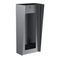 Pedestal Pro 818HOU-UBQI-01-304 8x18 Portrait Stainless Housing Ubiquiti/Unifi UACC Flush Intercom