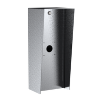 Pedestal Pro 820HOU-LIFT-01-304 10" x 18" Portrait Stainless Housing fits Liftmaster CAPXM/MC