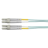 Hubbell DFHRCLCLCF1.5MM Fiber Patch Cord, OM4, Duplex, LC-LC, 5m