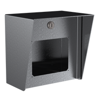 Pedestal Pro 88HOU-VIKI-03-304 8" x 8" Square Stainless Steel Housing, VIKING Apartment Entry Phone