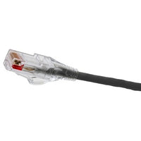 Hubbell HCL6BK25 NEXTSPEED CAT6 Patch Cord, Low Diameter 28AWG, 25', Black
