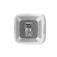 Gentex GSSAPW C5 Speaker / Strobe with Amber Lens, White