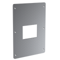 Pedestal Pro 912PLA-VERK-02-304 9X12 Stainless Retro Plate - Verkada TD53 Video Intercom