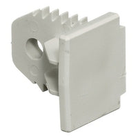 Hubbell PP1EC Raceway, Latching PremiseTrak, End Cap, Non-Metallic