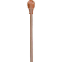 Countryman B3W4FF05CAX B3 Omnidirectional Lavalier Microphone, Cocoa, 5' Cable, Connector Code AX