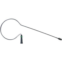 Countryman E6DW5B2SW E6 Directional Earset Microphone, Black, 2mm Cable, Connector Code SW