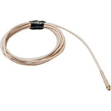 Countryman E6DW5L1SW E6 Directional Earset Microphone, Light Beige, 1mm Cable, Connector Code SW