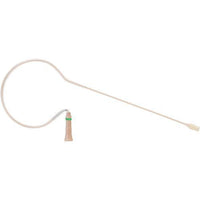 Countryman E6DW5L2AX E6 Directional Earset Microphone, Light Beige, 2mm Cable, Connector Code AX