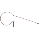 Countryman E6OW6C2SL E6 Omnidirectional Earset Microphone, Cocoa, 2mm Cable, Connector Code SL