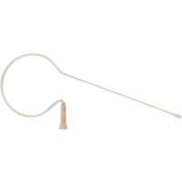 Countryman E6OW6L1AX E6 Omnidirectional Earset Microphone, Light Beige, 1mm Cable, Connector Code AX