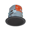 SoundTube CM400I-BK 2-Way In Ceiling Speaker with BroadBeam Tweeter, 4", Black
