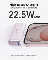 Anker Nano Power Bank (22.5W, Built-In USB-C Connector)