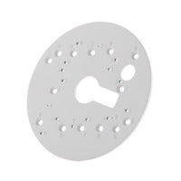 IDIS AV-EBAR-W Plaque adaptatrice ronde pour boîte électrique pour caméras SurroundVideo Omni SX et Contera Series, blanche