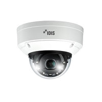IDIS DC-D6631WRA Edge AI Plus 6MP IR Dome Camera with Motorized Varifocal Lens, White