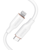 Anker <b>641</b> USB-C to Lightning Cable (Flow, 3 ft Silicone)