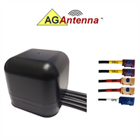 AG Antenna AG45F-MB-2CG2W AG45 Low Profile Series Mobility 5-LEAD Mimo 2 x Cellular 3G 4G 5G Cbrs / Gps Gnss / Mimo 2 x 