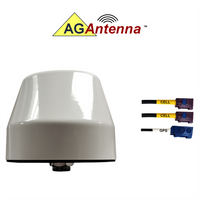 AG Antenna AG53F-BW-2CG AG53 Enterprise Series Mobility 3-Lead MIMO 2 x Cellular 3G 4G 5G CBRS / GPS GNSS - Bolt Mount A