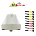 AG Antenna AG69-BW-4CG4W AG69 9-Lead 4xCELL 4xWiFi GPS-BW