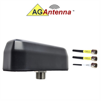AG Antenna AG93-BB-2CG AG93 Low Profile Series Mobility 3-Lead MIMO 2 x Cellular 3G 4G 5G CBRS / GPS GNSS - Bolt Mount A