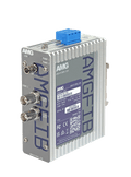 AMG Systems AMGFIB-2VR-M1B Industrial 2-Channel CVI/TVI/AHD/CVBS Video Receiver, Multimode 500m, 1-Fiber, B-Side, ST Connector, DIN Rail / Wall Mount, 9-36VDC or 24VAC Input