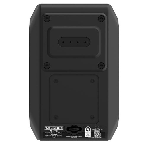 AtlasIED AS-4T-B AS Series 4" Surface Mount Speaker, Passive, Black