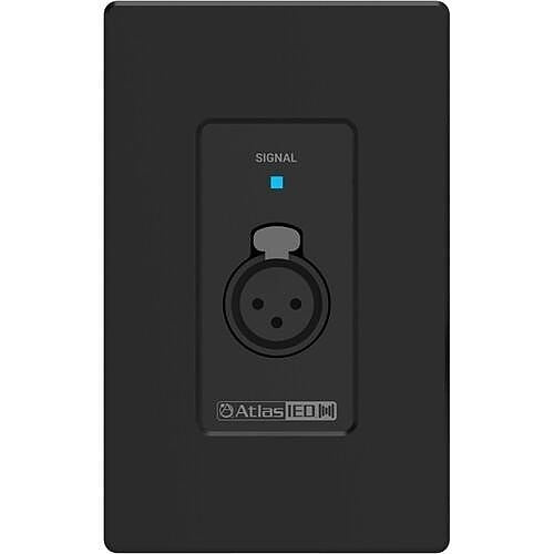 AtlasIED A-XLR-US-B Atmosphere Remote XLR Input, Black