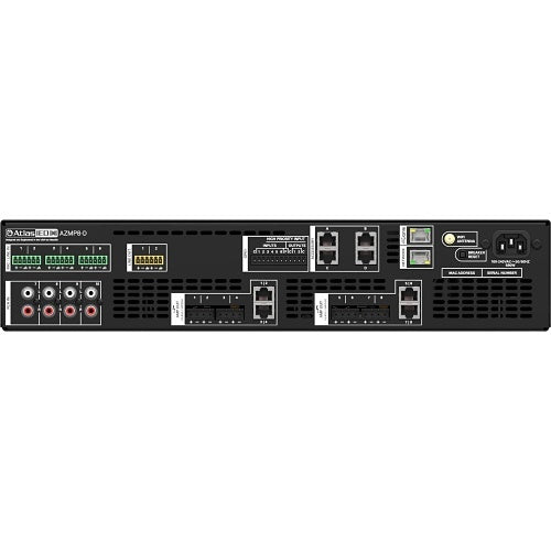 AtlasIED AZMP8-D Atmosphere 8-Zone Signal Processor with 1200W Amplifier and Dante