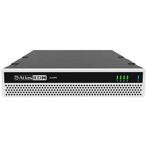 AtlasIED CLA404 400W 4-Channel Multi Impedance Power Share Amplifier