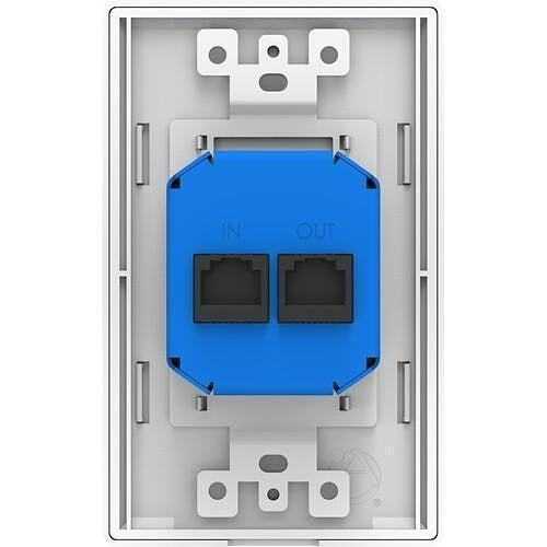 AtlasIED C-V-US-B Atmosphere Volume Controller Wall Plate, Black
