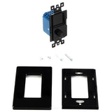 AtlasIED C-ZSV-US-B Zone Source and Volume Wall Controller, Black