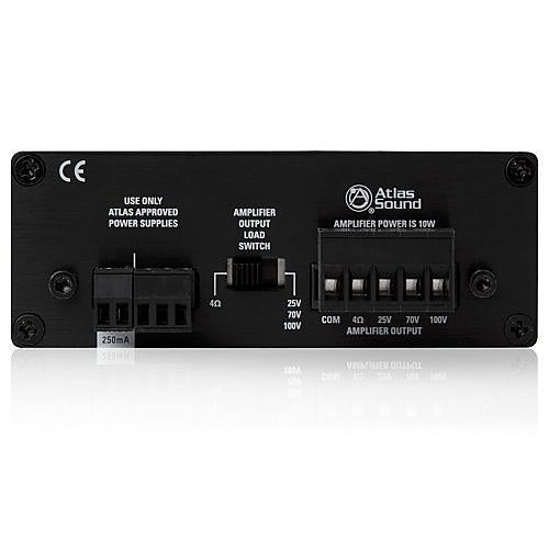 AtlasIED TSD-PA10VG Amplifier 10 RMS 1 Channel Black
