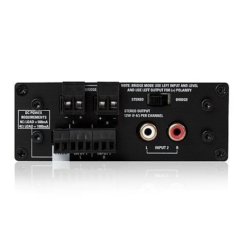 AtlasIED TSD-PA122G 2-Channel Power Amplifier, 12W at Ohms