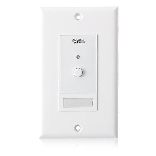 AtlasIED WPD-SWM Wall Plate Push Button Switch, Momentary Contact Closure