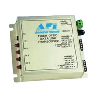 American Fiberteck MTX-489-ST Alarm Contact Closure 2-Way Module Tx MM ST Connector