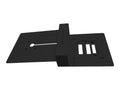AccelTex ATS-03574 Staggered AP and Antenna All-Thread Drop Mount. Black