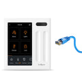 Brilliant BCPPOE-WH2 PoE Smart Home Control Panel, 2-Gang, White