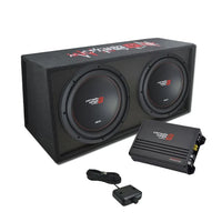 Cerwin Vega BKX212V Dual 12" Vented Enclosure & Amplifier Bass Package