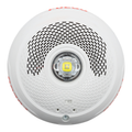 System Sensor SPSCWLED-SP L-Series Indoor Speaker Ceiling-Mounted LED Strobe, "FUEGO", White