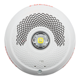 System Sensor SPSCWLED-SP L-Series Indoor Speaker Ceiling-Mounted LED Strobe, "FUEGO", White