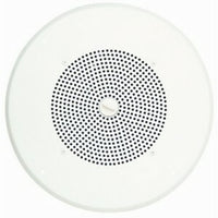 Bogen ASUG1DK 8" Self-Amplified 1W Enameled Ceiling Speaker, Off-White