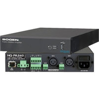 Bogen NQ-PA240 Nyquist 1-Channel Public Address Mixer Amplifiers, 240W
