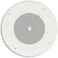 Bogen S810T725PG8WVR Ceiling Speaker Assembly with S810 8" Cone and Recessed Volume Control, Off White