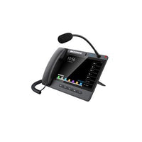 Bogen NQ‑ZPMS‑G2 Nyquist Zone Paging Microphone Station with 10.1" Touchscreen and Gooseneck Microphone, Black